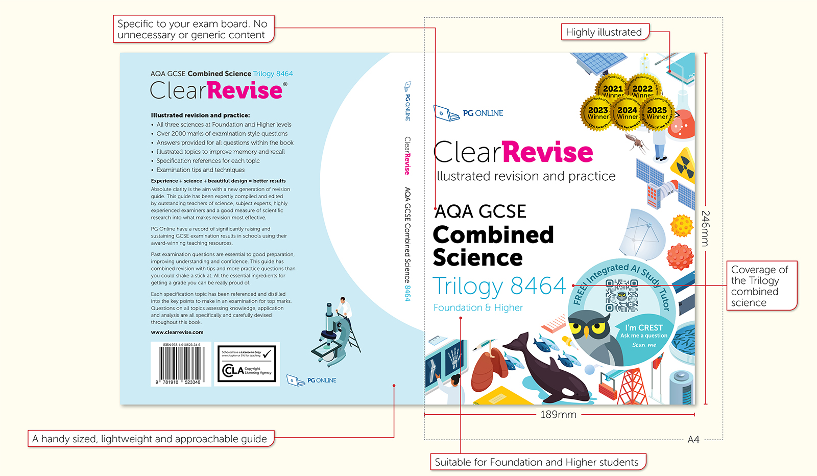 AQA GCSE Combined Science: Trilogy 8464 gallery image 2