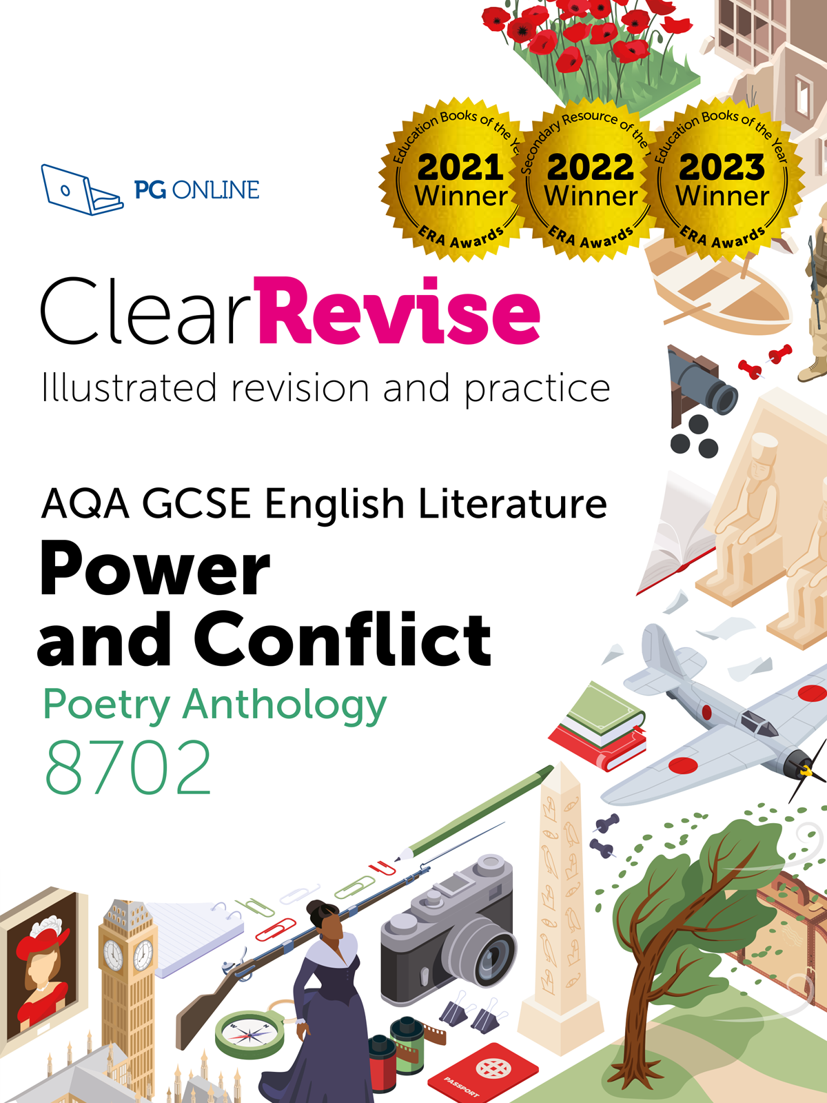 AQA GCSE English: Poetry - Power and conflict cover