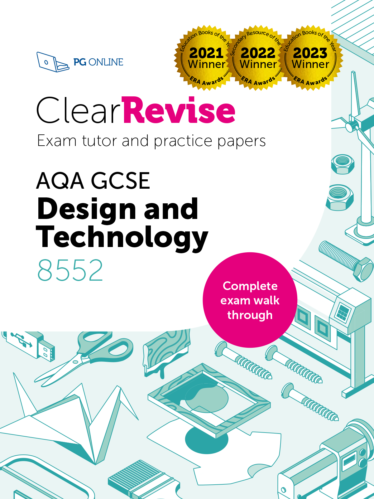 AQA GCSE Exam Tutor Design & Technology 8552 cover