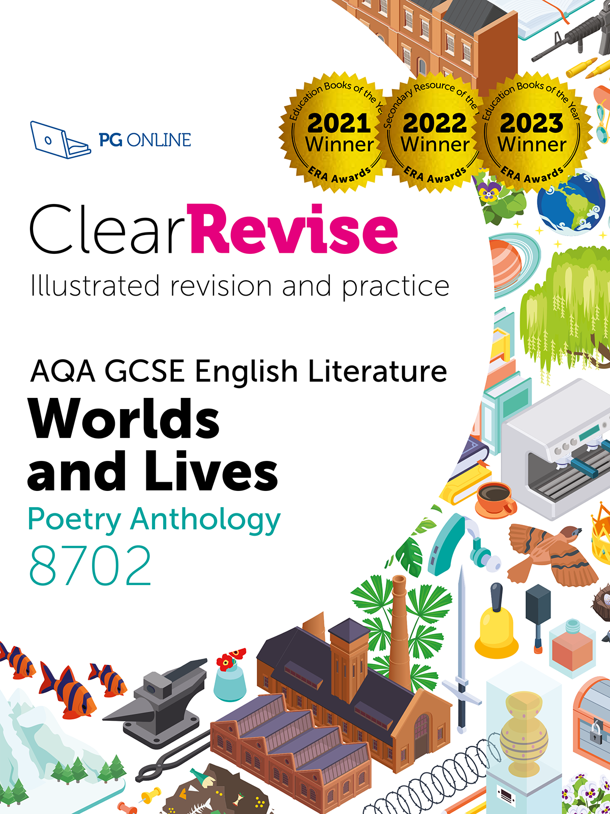 AQA GCSE English: Poetry - Worlds and lives cover