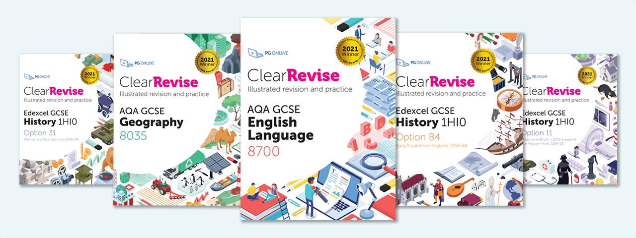 Illustrated GCSE revision guides